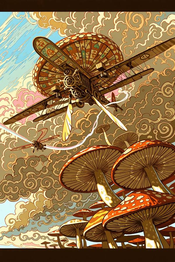 AI-generated image analyzed by PromptLens