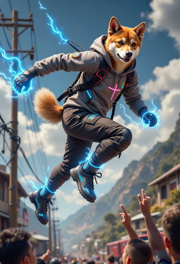 AI-generated image analyzed by PromptLens