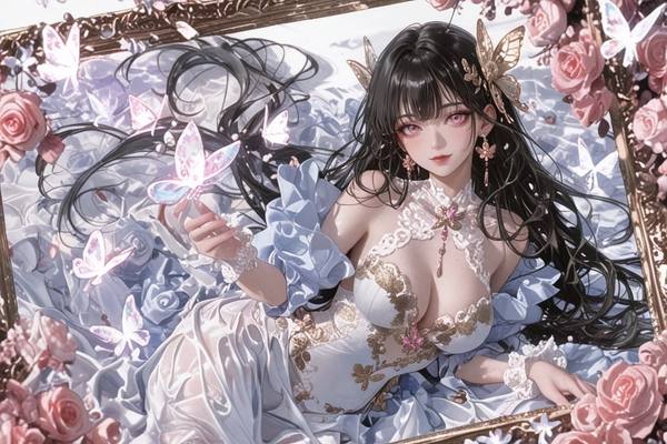 AI-generated image analyzed by PromptLens