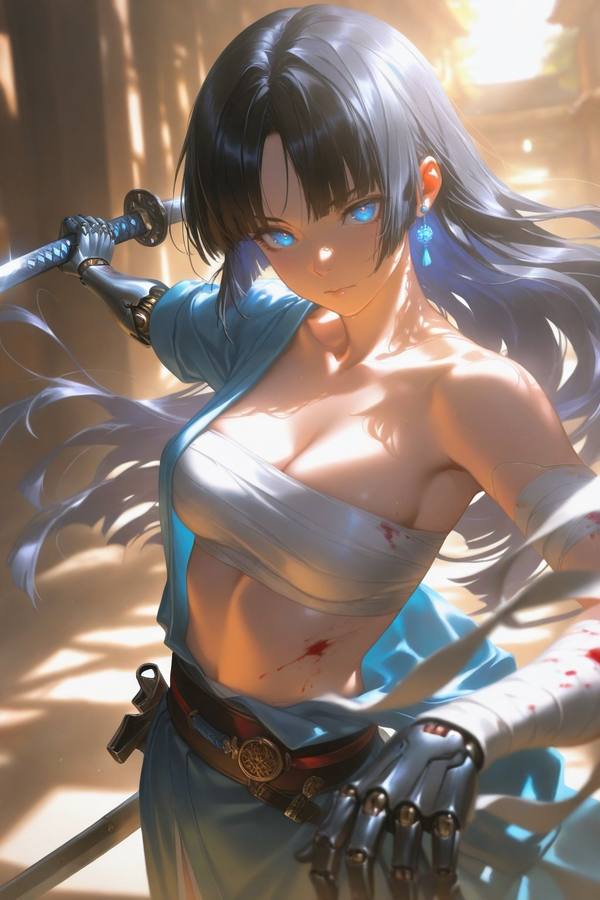 AI-generated image analyzed by PromptLens