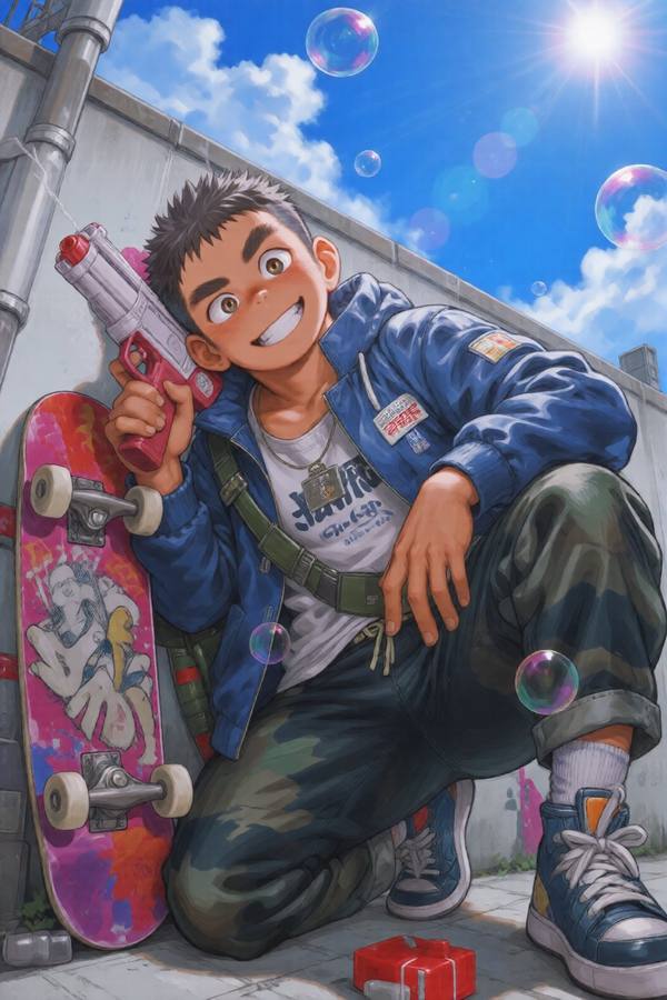 AI-generated image analyzed by PromptLens