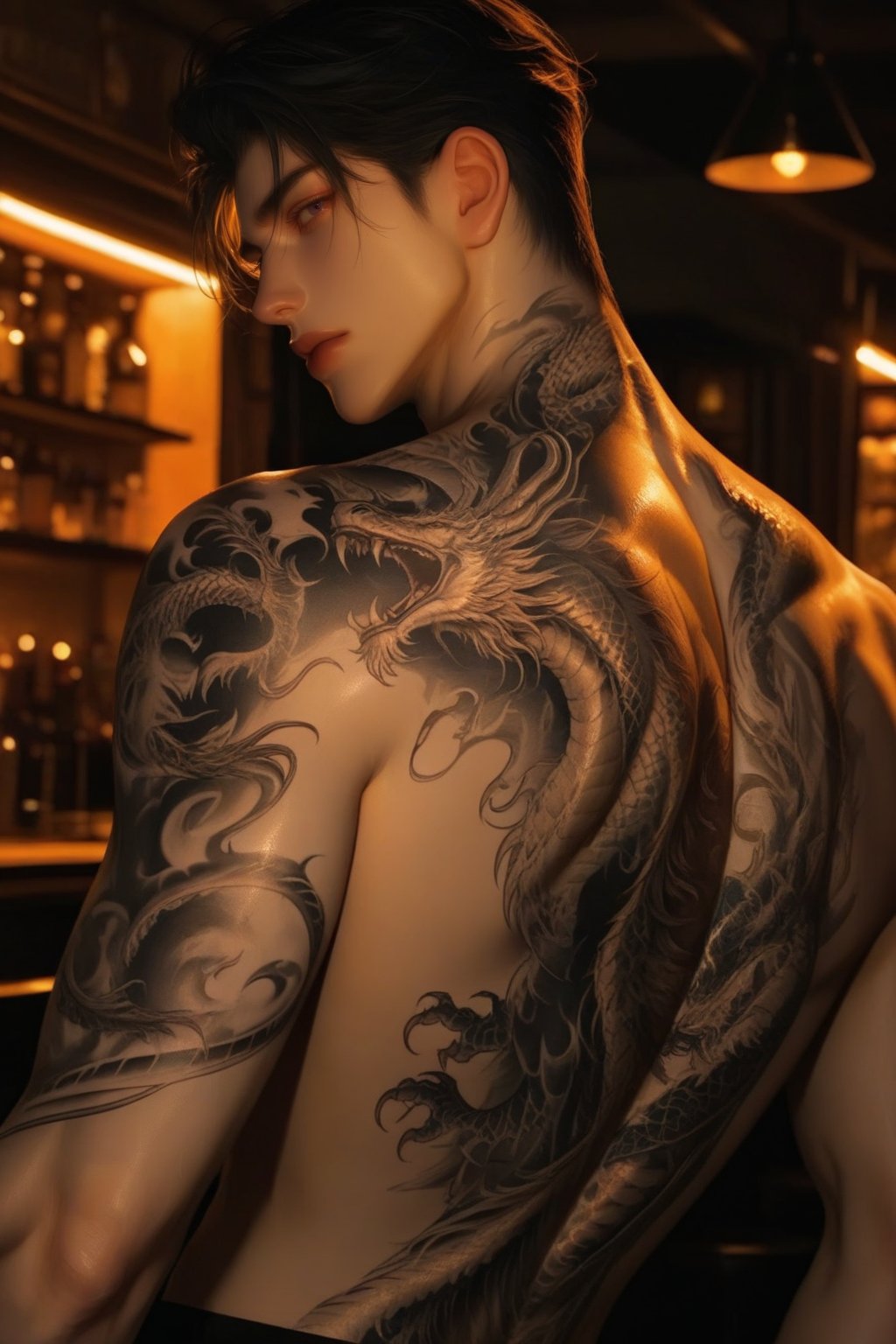 AI-generated image analyzed by PromptLens