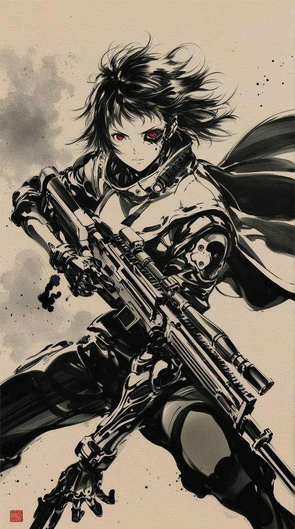 AI-generated image analyzed by PromptLens