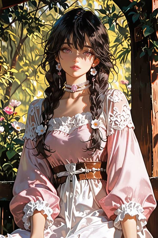 AI-generated image analyzed by PromptLens