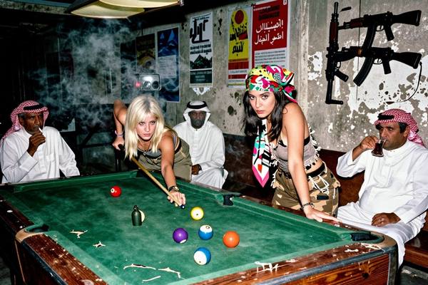 AI-generated image analyzed by PromptLens