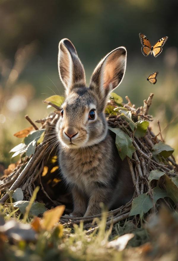 AI-generated image analyzed by PromptLens