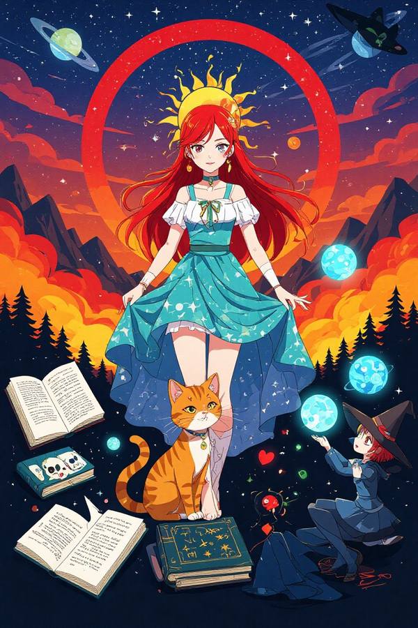 AI-generated image analyzed by PromptLens