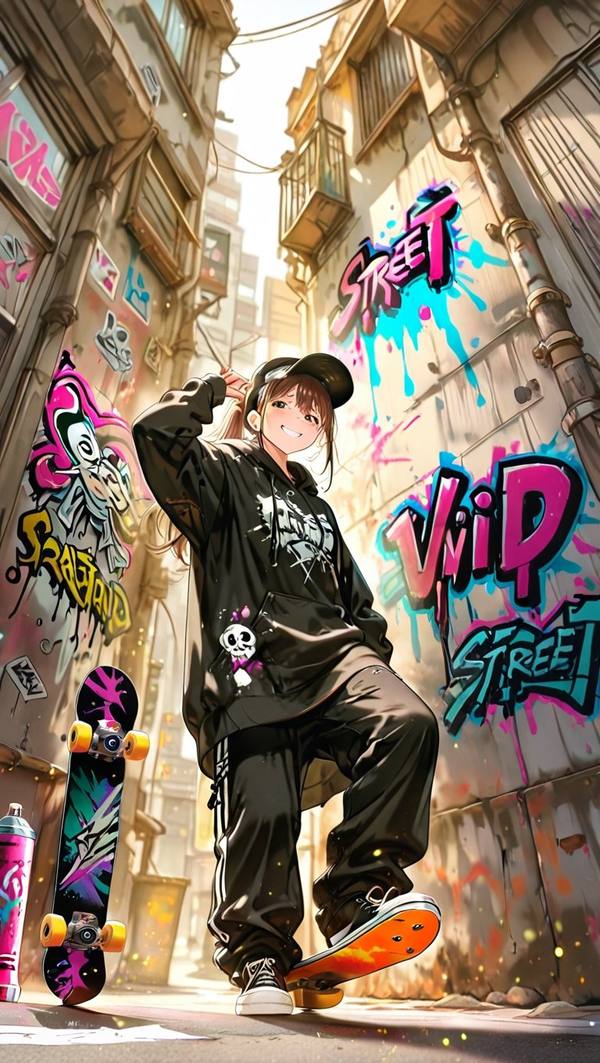 AI-generated image analyzed by PromptLens