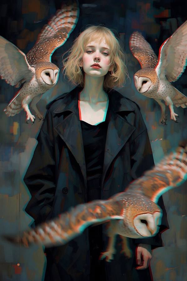 AI-generated image analyzed by PromptLens