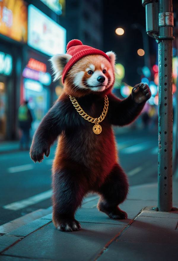 AI-generated image analyzed by PromptLens