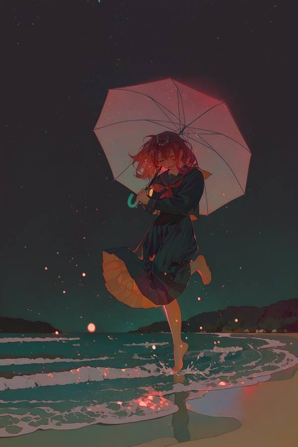 AI-generated image analyzed by PromptLens