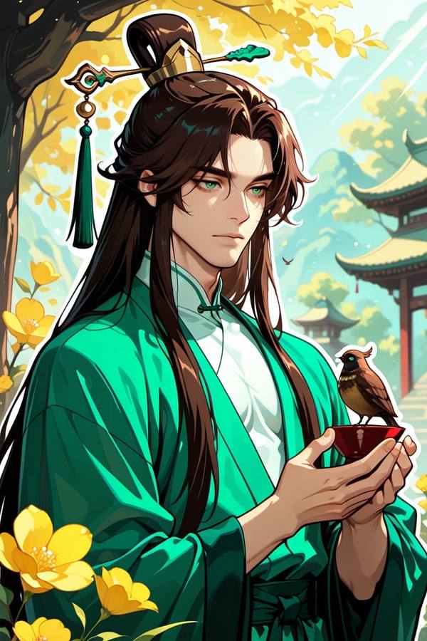 AI-generated image analyzed by PromptLens