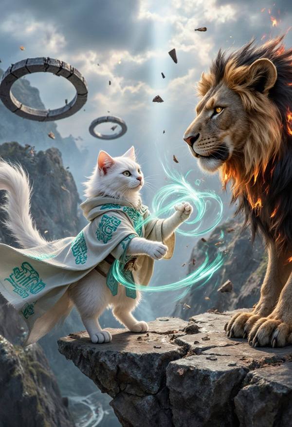 AI-generated image analyzed by PromptLens