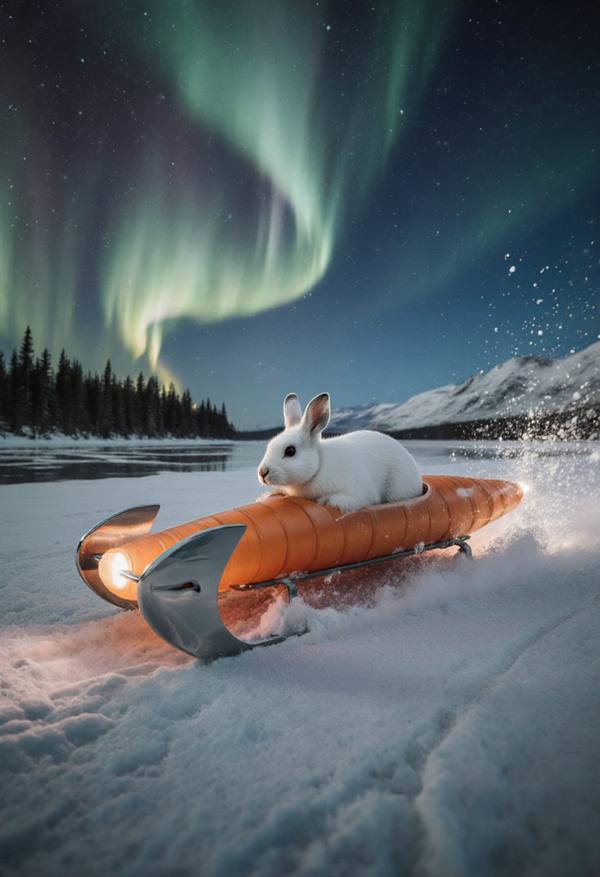 AI-generated image analyzed by PromptLens