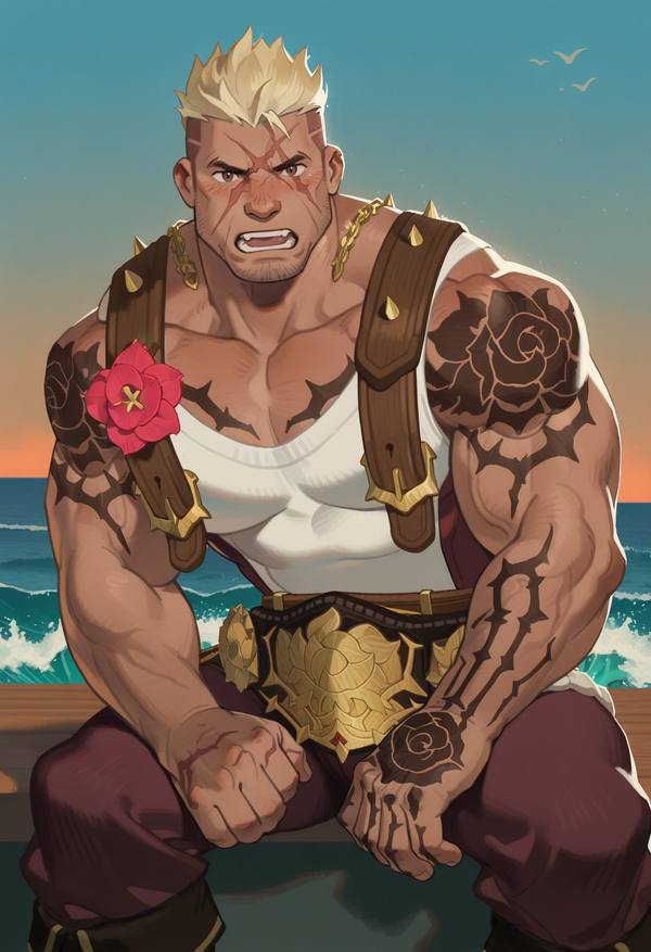 AI-generated image analyzed by PromptLens