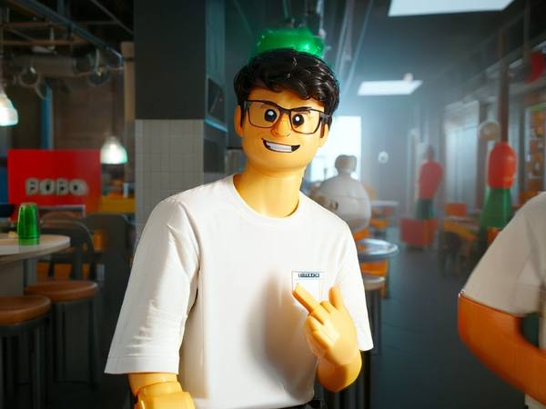 AI-generated image analyzed by PromptLens