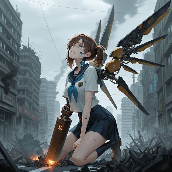 AI-generated image analyzed by PromptLens