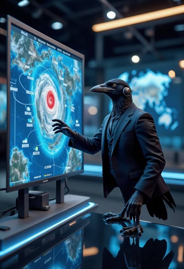 AI-generated image analyzed by PromptLens