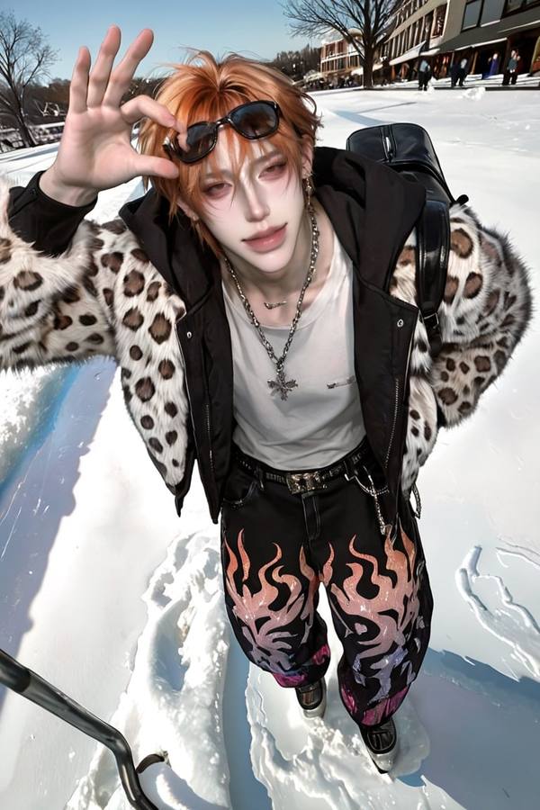 AI-generated image analyzed by PromptLens