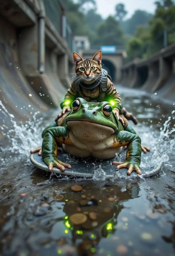 AI-generated image analyzed by PromptLens