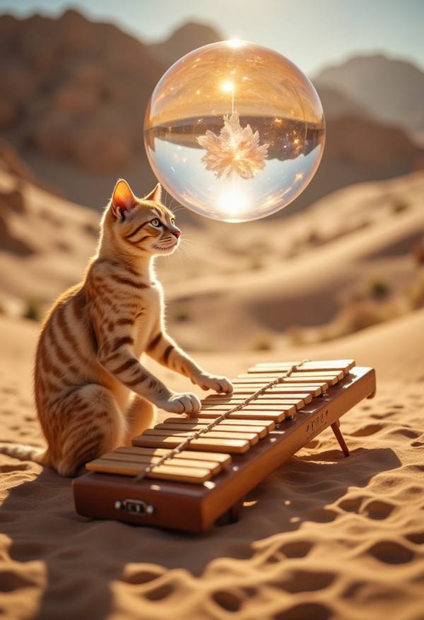 AI-generated image analyzed by PromptLens