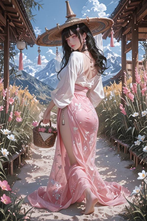 AI-generated image analyzed by PromptLens