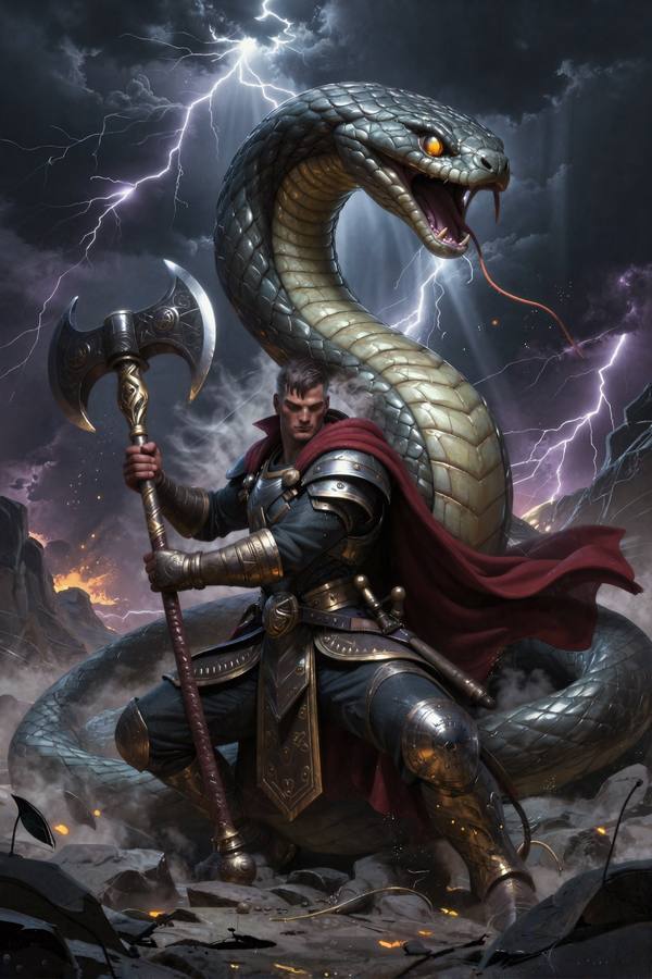 AI-generated image analyzed by PromptLens