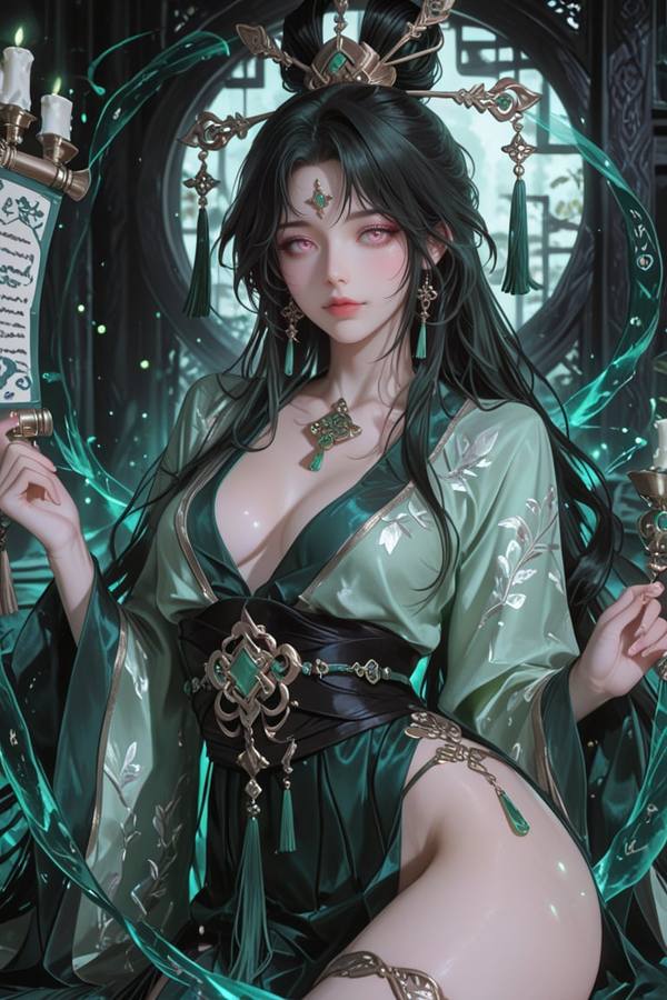 AI-generated image analyzed by PromptLens