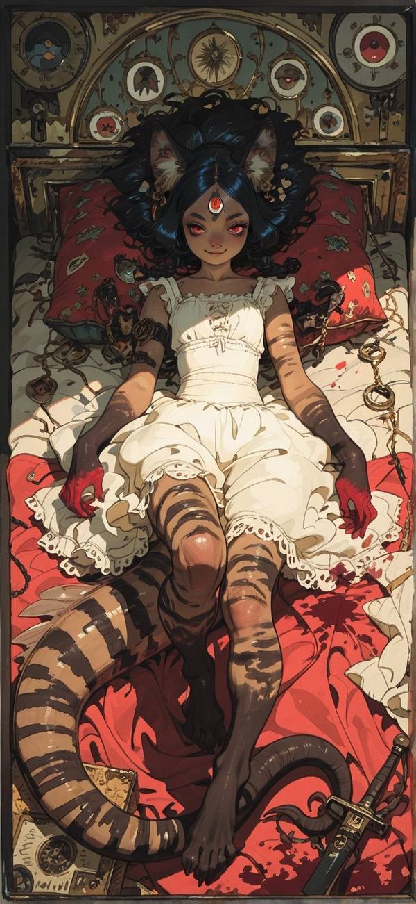 AI-generated image analyzed by PromptLens