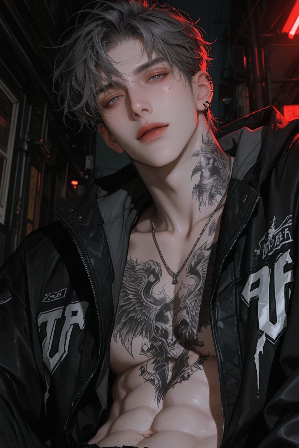 AI-generated image analyzed by PromptLens