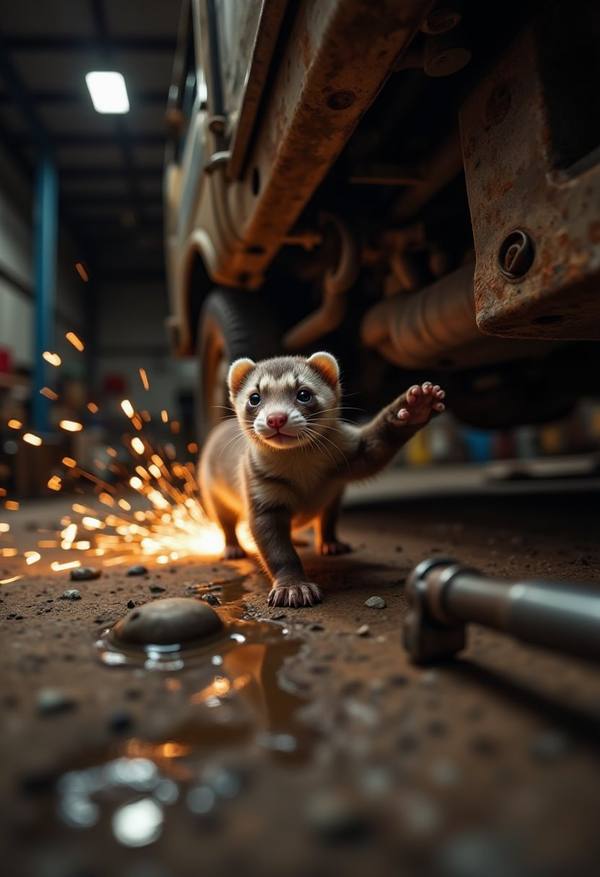 AI-generated image analyzed by PromptLens