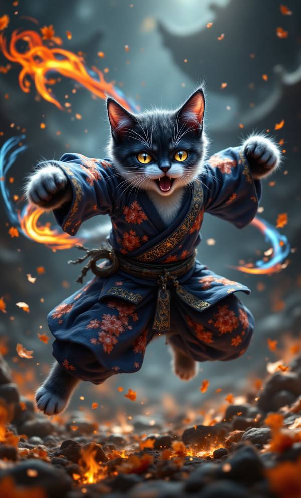 AI-generated image analyzed by PromptLens