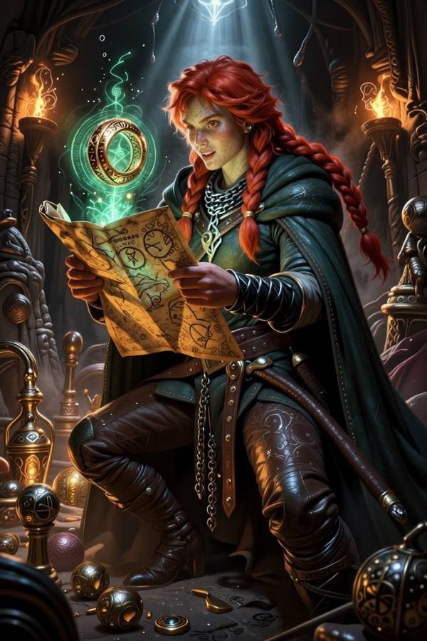 AI-generated image analyzed by PromptLens