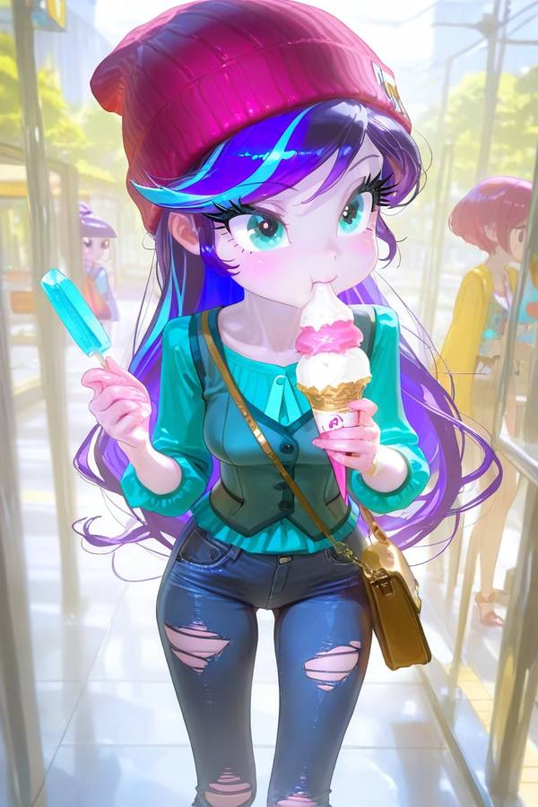 AI-generated image analyzed by PromptLens