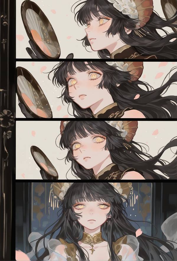 AI-generated image analyzed by PromptLens