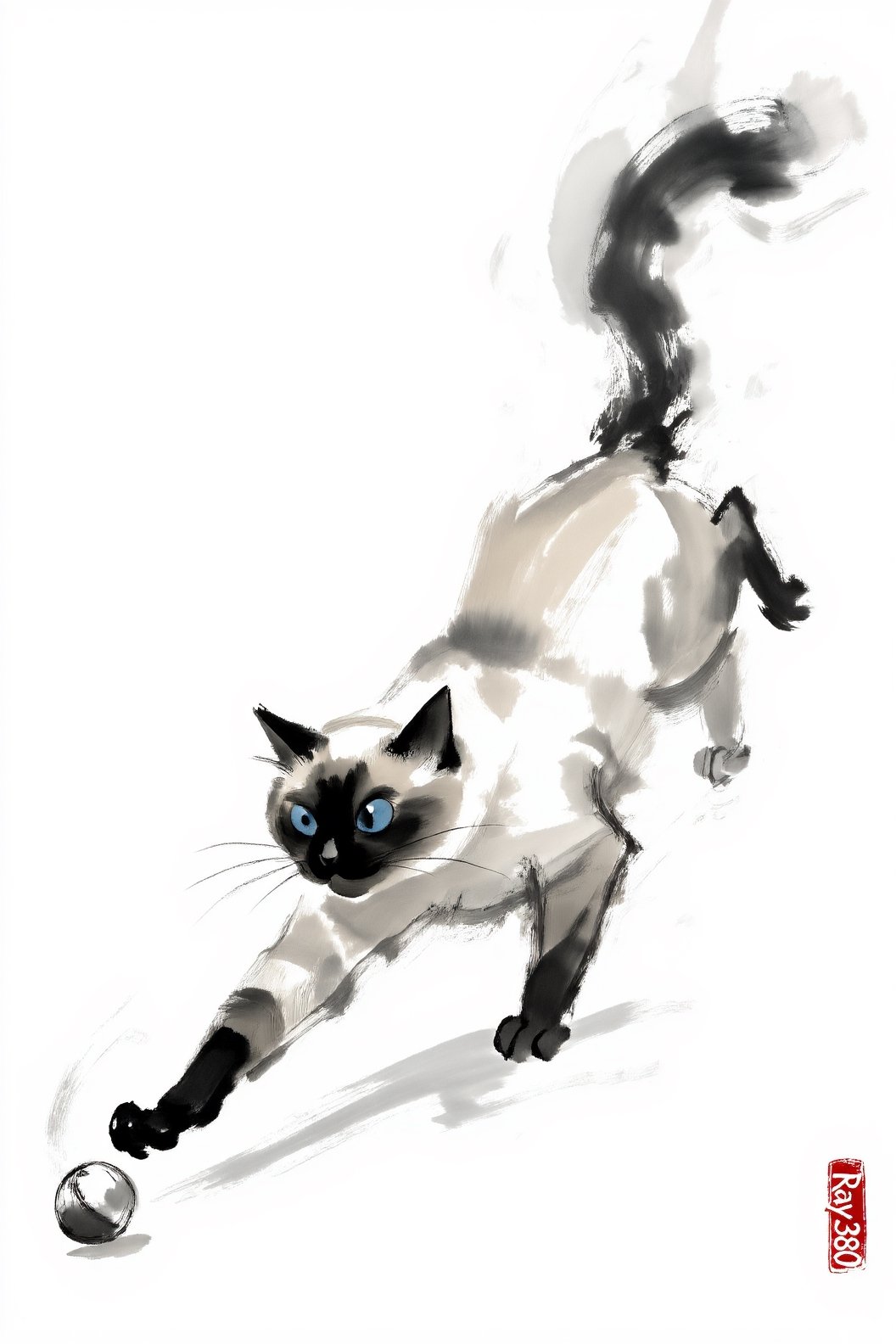 AI-generated image analyzed by PromptLens