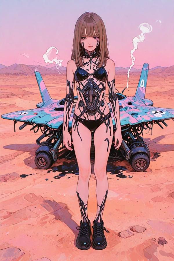 AI-generated image analyzed by PromptLens