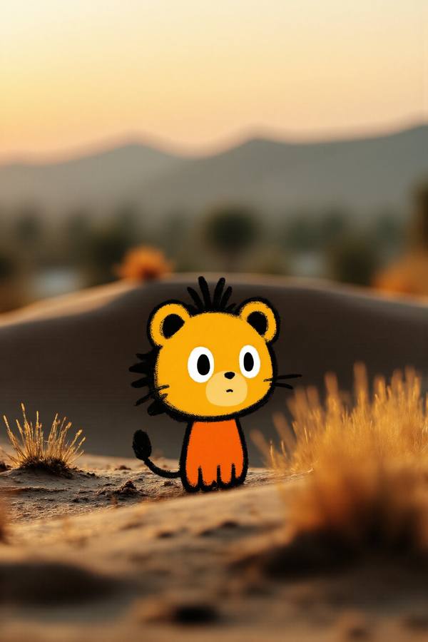 AI-generated image analyzed by PromptLens