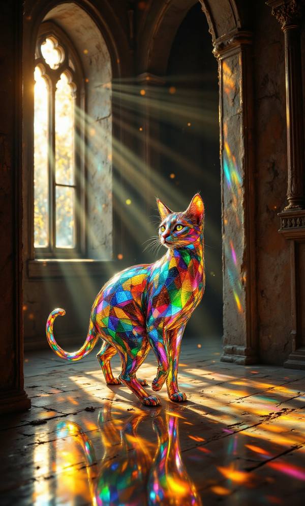 AI-generated image analyzed by PromptLens