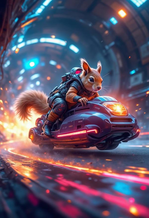 AI-generated image analyzed by PromptLens