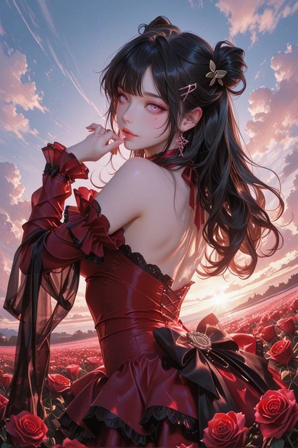 AI-generated image analyzed by PromptLens