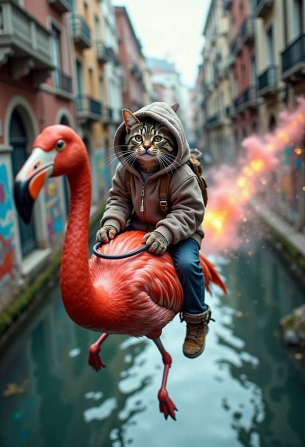 AI-generated image analyzed by PromptLens