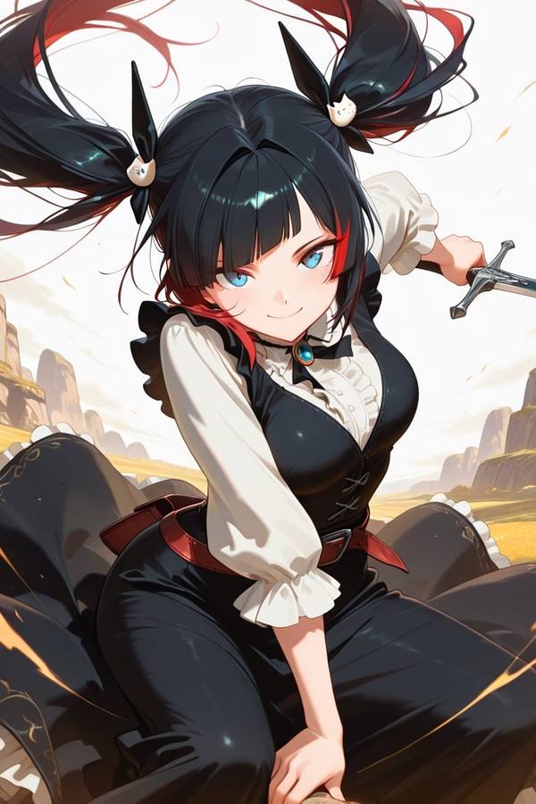 AI-generated image analyzed by PromptLens