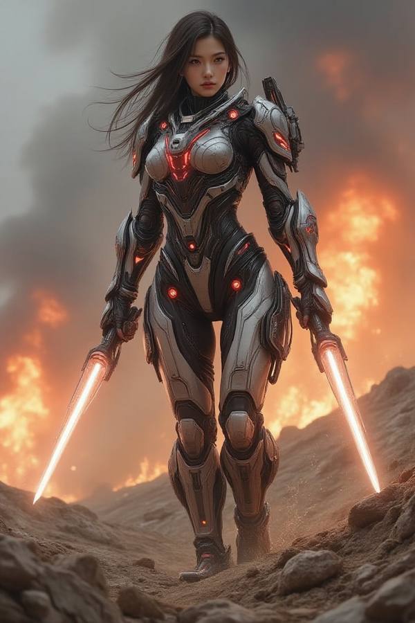 AI-generated image analyzed by PromptLens