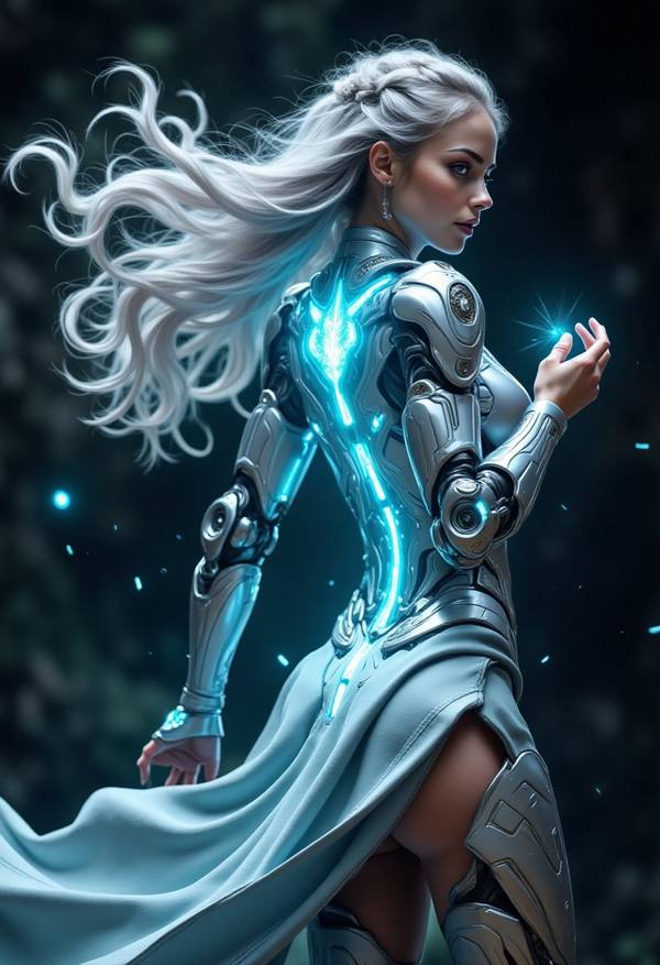 AI-generated image analyzed by PromptLens