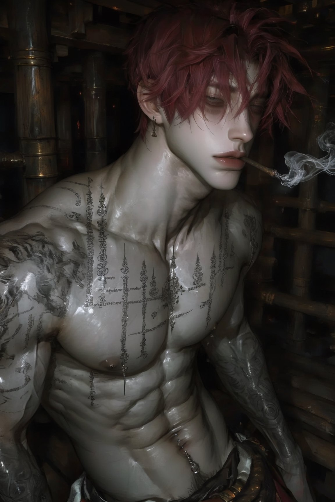 AI-generated image analyzed by PromptLens