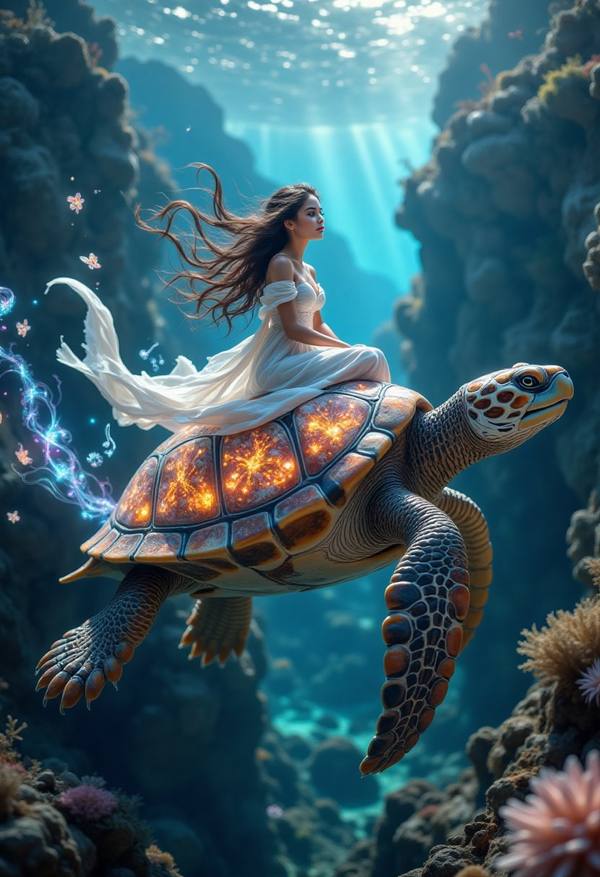 AI-generated image analyzed by PromptLens