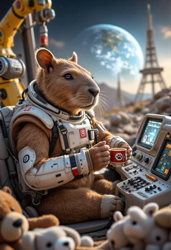 AI-generated image analyzed by PromptLens