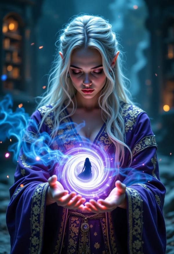 AI-generated image analyzed by PromptLens