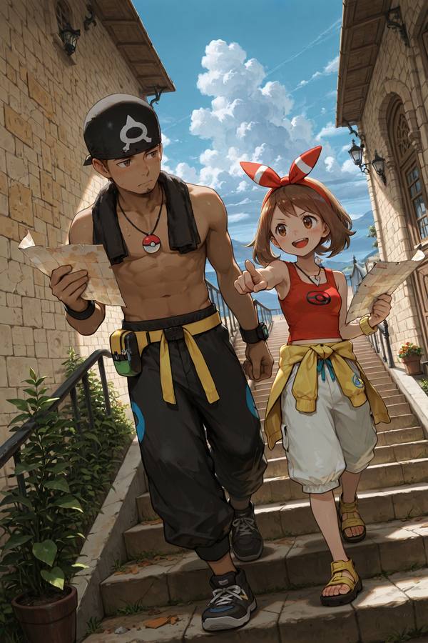 AI-generated image analyzed by PromptLens